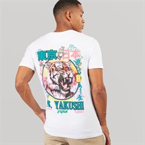 Brave Soul Mens Yakushi T-Shirt Optic White