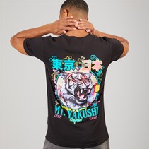 Brave Soul Mens Yakushi T-Shirt Jet Black