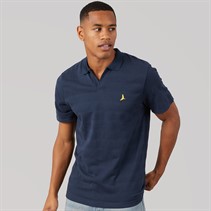 Brave Soul Mens Zenon Polo Shirt Navy