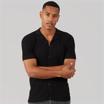 Brave Soul Mens Myah Shirt Jet Black