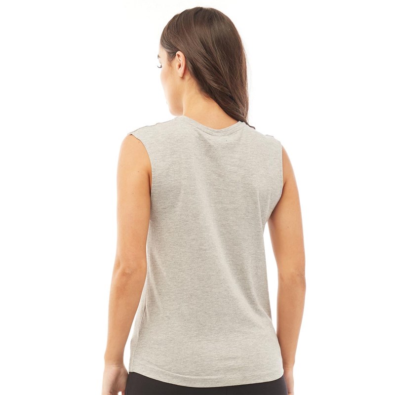 Brave Soul Womens Holly Tank Top Grey Marl