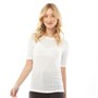 Brave Soul Damer Valerie T-Shirt Hvid