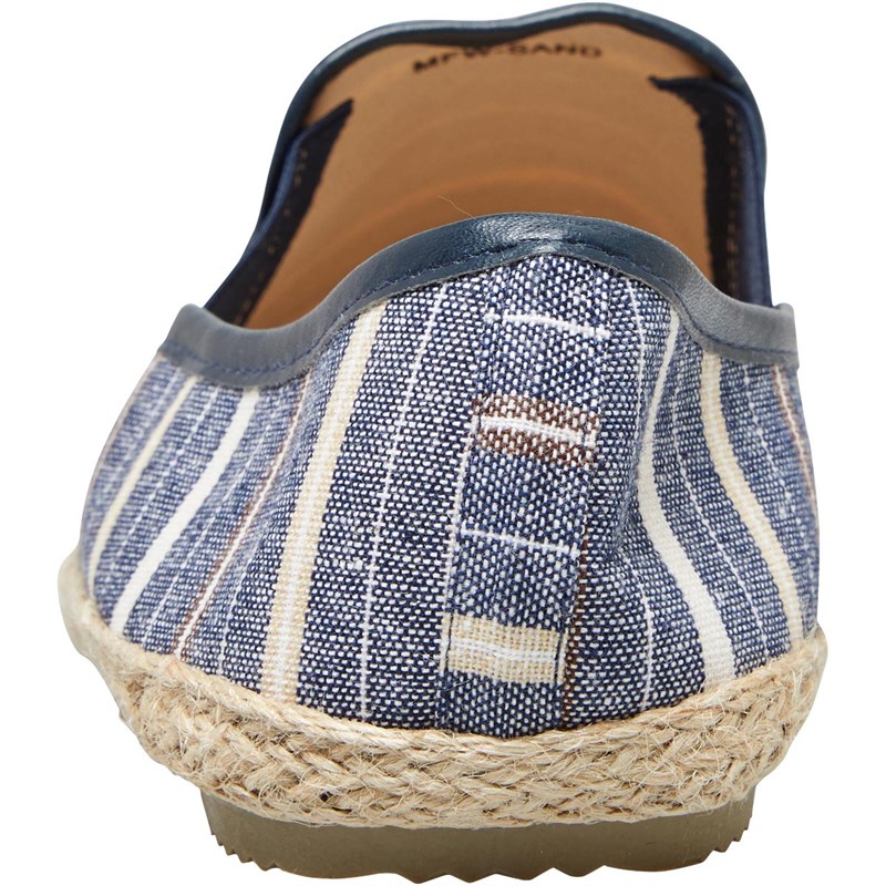 Brave Soul Herren Sand Espadrille Gestreift