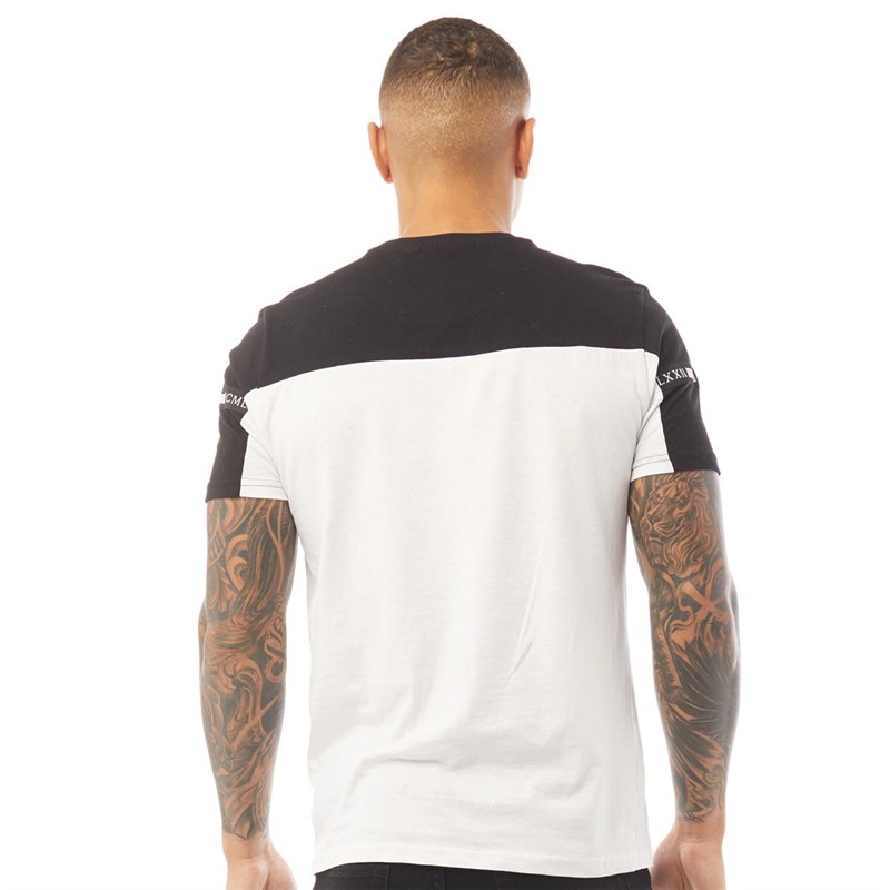 Brave Soul Herren Collective T-Shirt Weiß