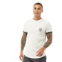 Brave Soul Herren Lane T-Shirt Weiß