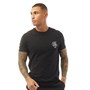 Brave Soul Mens Andy T-Shirt Black/White