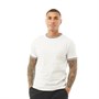 Brave Soul Mens Galway C T-shirt Optic White