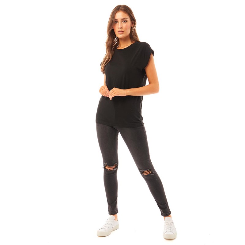 Buy Brave Soul Womens Gala Skinny Jeans Charcoal