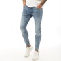 Brave Soul Jean Slim Land Homme Délavé Beige