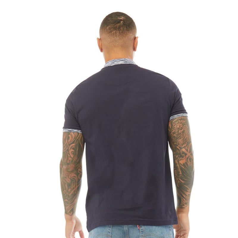Brave Soul Mens Sergio Polo Rich Navy