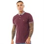 Brave Soul Mens Revolg Polo Burgundy