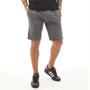 Brave Soul Mens Acid Shorts Grey Acid Wash