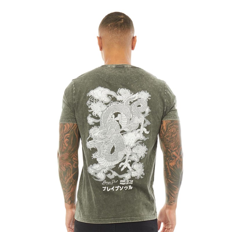 T-Shirts Imprimés Brave Soul pour Hommes
