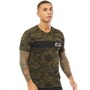 Brave Soul Heren Gecko T-Shirt Multi