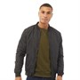Brave Soul Mens Sanjay Bomber Jacket Black