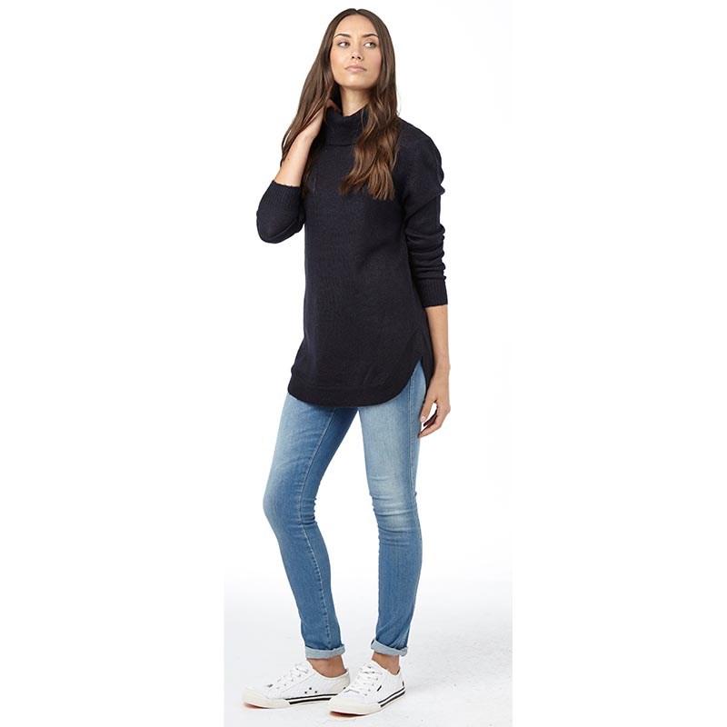 longline navy jumper