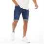 Born Rich Mens Sterlon Denim Shorts Dark Wash