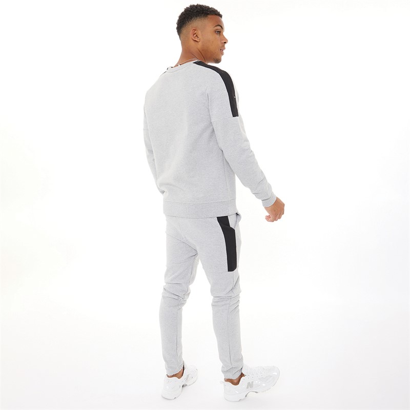Born Rich Mens Rimel Tracksuit Grey