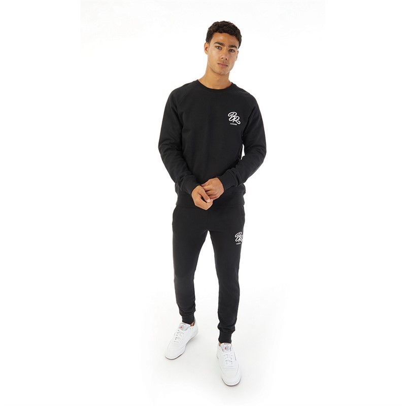 Born Rich Mens Asten Tracksuit Black