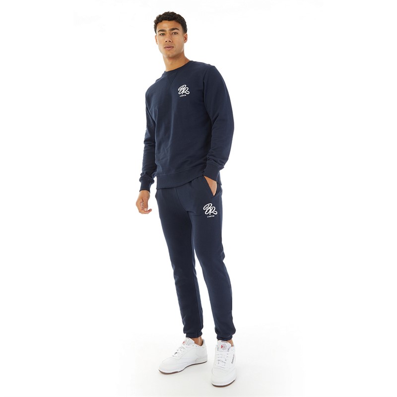 Born Rich Mens Elvan Tracksuit Navy