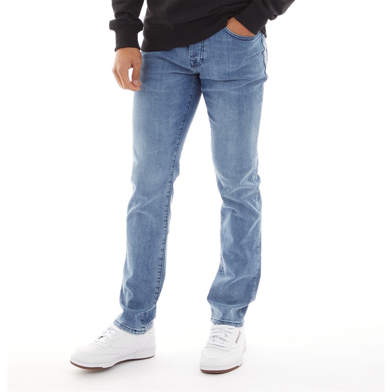 Born Rich Mens Osmium Jeans Lightwash