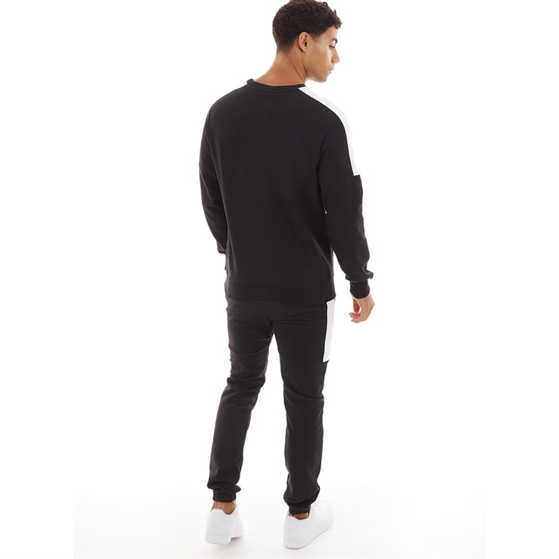 Born Rich Mens Rimel Tracksuit Black