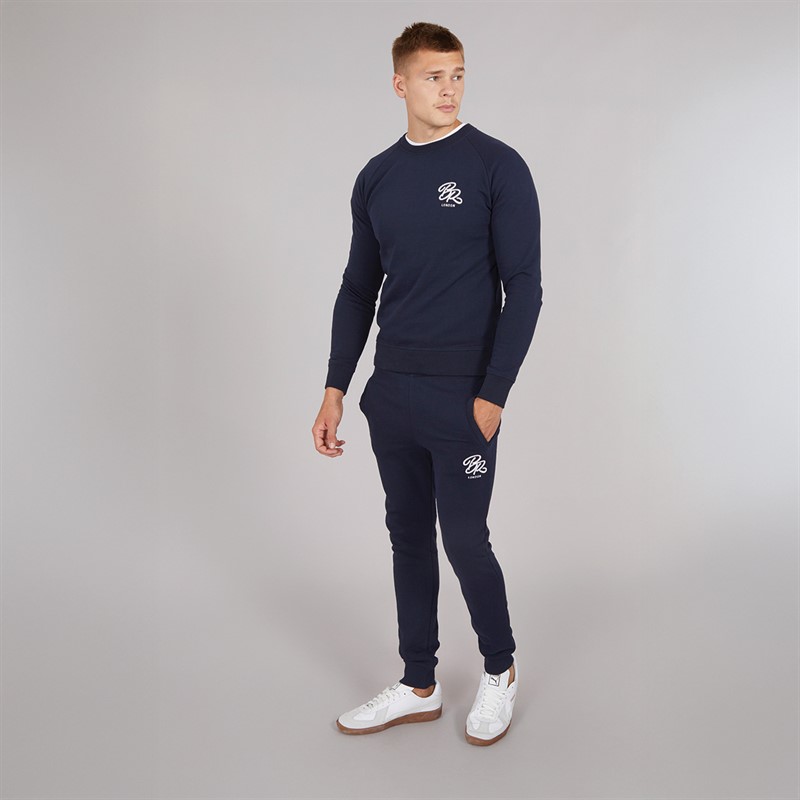 Born Rich Mens Asten Tracksuit Navy