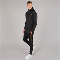 Born Rich Mens Daprela Tricot Tracksuit Black