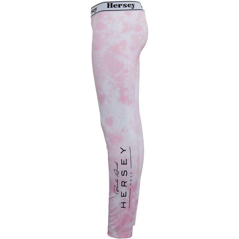 Beck And Hersey Junior Essence Leggings Pink/White