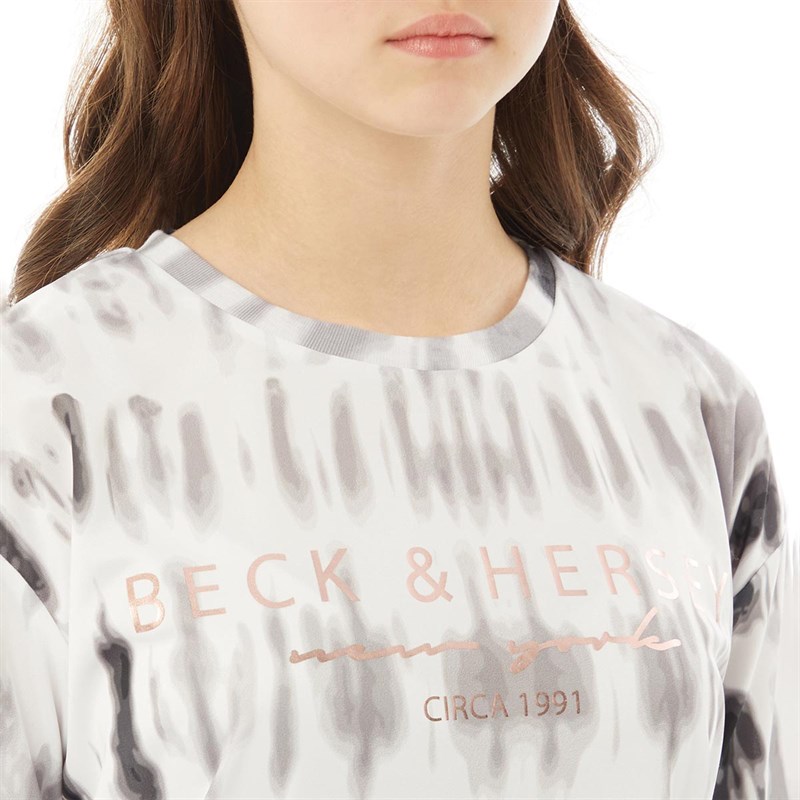 Beck And Hersey Junior Brigita T-Shirt Grey