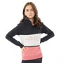 Beck And Hersey Junior Aurora Hoodie Navy/Pink
