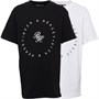 Beck And Hersey Junior Two Pack T-Shirt White/Black