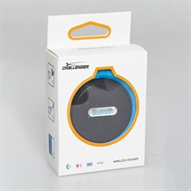 Challenger Portable Wireless Speaker Shower Proof Blue