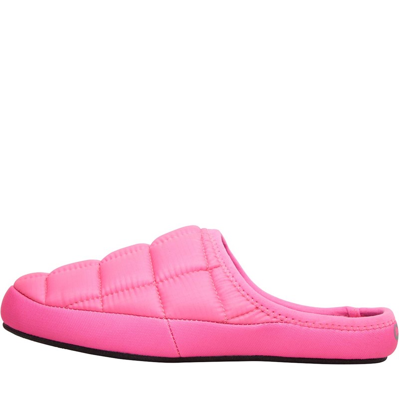 Buy Coma Toes Womens Tokyoes Quilted Mule Slippers Fluro Pink