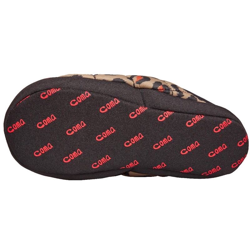 Coma Toes Womens Osloes Slippers Leopard