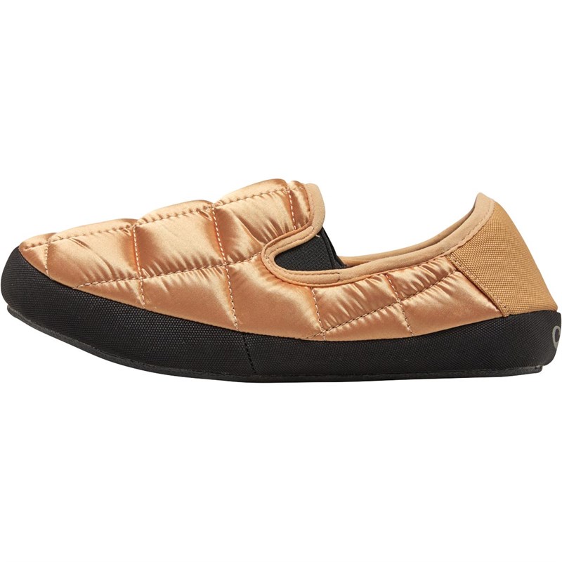 Buy Coma Toes Womens Malmoes Quilted Slippers Gold/Gold