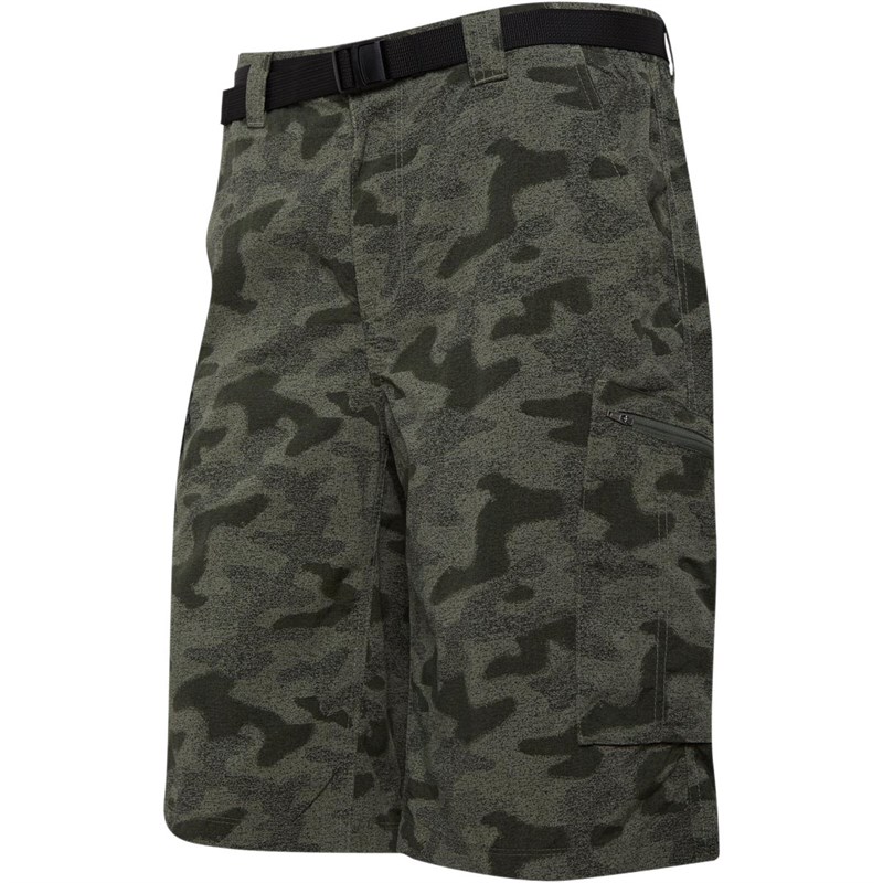 Buy Columbia Mens Silver Ridge Printed Cargo Shorts Cypress Heather Camo