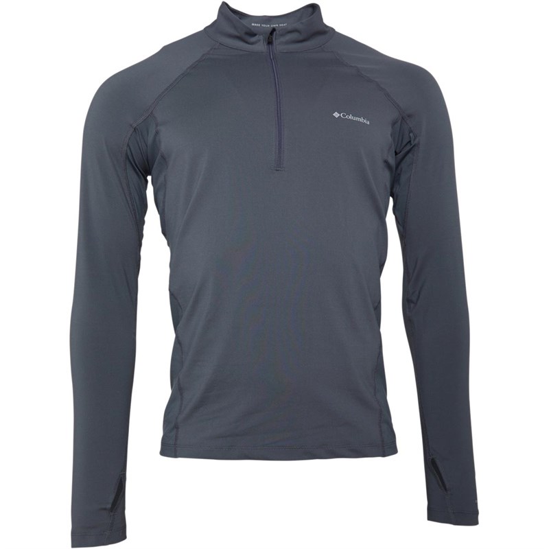 Buy Columbia Mens Midweight Stretch Long Sleeve Half Zip Top Graphite