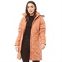 Columbia Womens Icy Heights II Down Mid Length Jacket Nova Pink