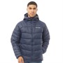 Columbia Mens Centennial Creek Down Hooded Jacket Collegiate Navy