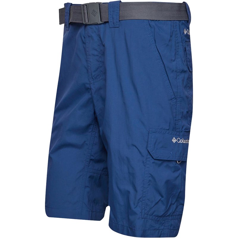 Buy Columbia Mens Silver Ridge II Cargo Shorts Carbon Blue