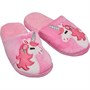 Calvi Junior Unicorn Slippers Pink