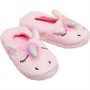 Calvi Junior 3D Unicorn Slippers Pink
