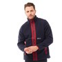 Craghoppers Mens Ashfield Full Zip Fleece Mid Navy/Firth Red