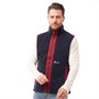 Craghoppers Mens Bagshaw Vest Mid Navy/Firth Red
