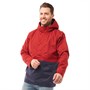 Craghoppers Mens Wilton Waterproof Half Zip Jacket Firth Red