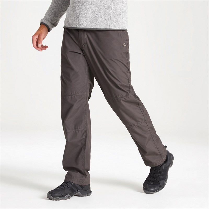 Craghoppers Mens Kiwi Classic Walking Trousers Bark