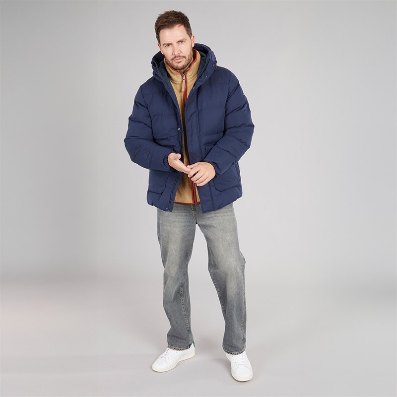 Craghoppers Mens Howgill Downlike Insulated Water Resistant Jacket Blue Navy