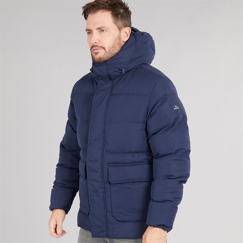 Craghoppers Mens Howgill Downlike Insulated Water Resistant Jacket Blue Navy