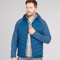 Craghoppers Mens Vamos Insulated Hybrid Jacket Poseidon Blue